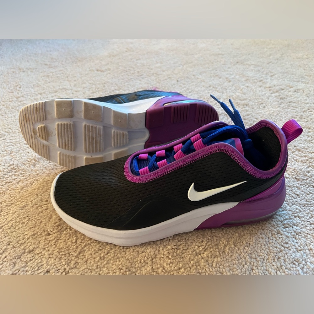 Nike Air Max Motion 2 Running Shoes Purple Black CD5440-001 Women’s Size 8